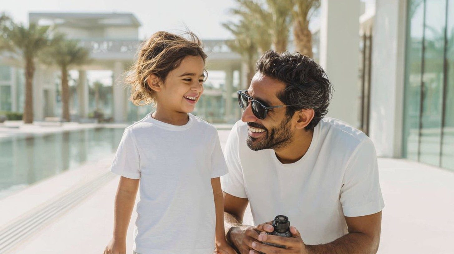 A loyal sports academy family at a UAE session